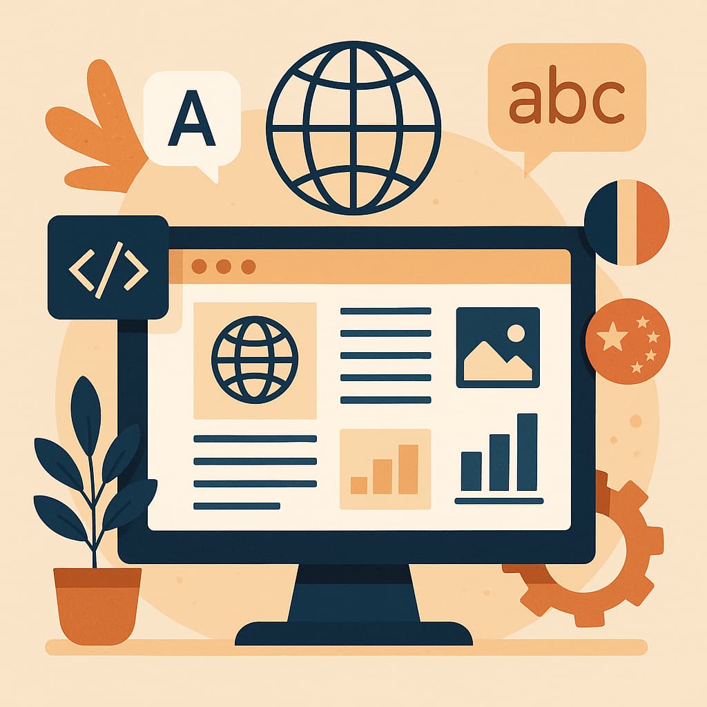 Multilingual / Site în mai multe limbi