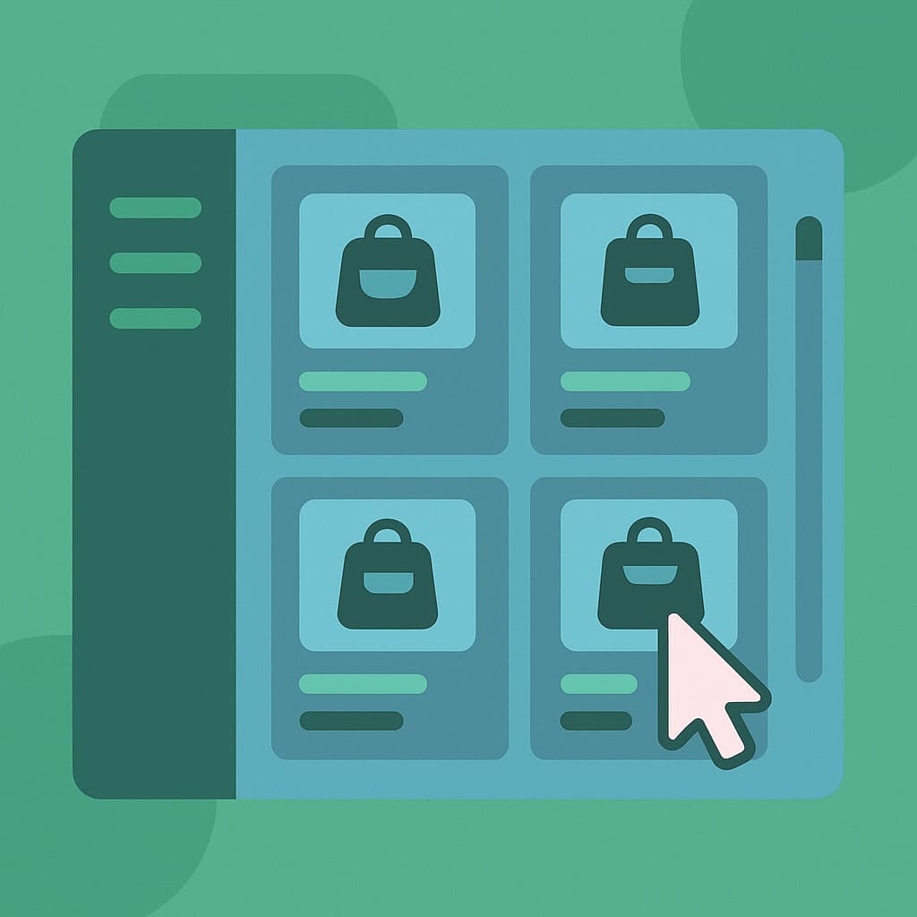 Pagini dinamice sau catalog produse / servicii